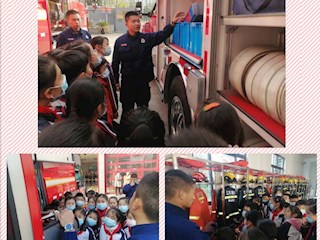 消防知識入我心 寶小學生安全行