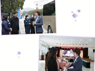 情系別樣“三八”節(jié) 書記慰問暖人心