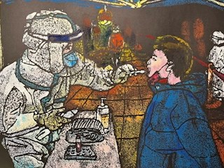 【凌霄新聞臺】“疫”起宅家，以“藝”戰(zhàn)“疫”（二）——寶帶實小高年級同學及美術(shù)老師們抗擊疫情作品展示