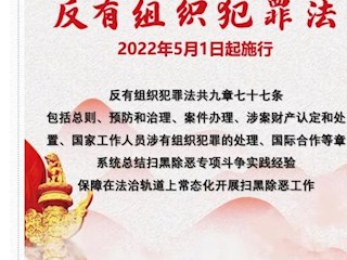 【凌霄新聞臺(tái)】《反有組織犯罪法》你了解多少？