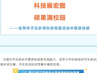 【凌霄新聞臺(tái)】科技展宏圖，碩果滿校園——寶帶學(xué)子在多項(xiàng)科技競賽活動(dòng)中喜獲佳績