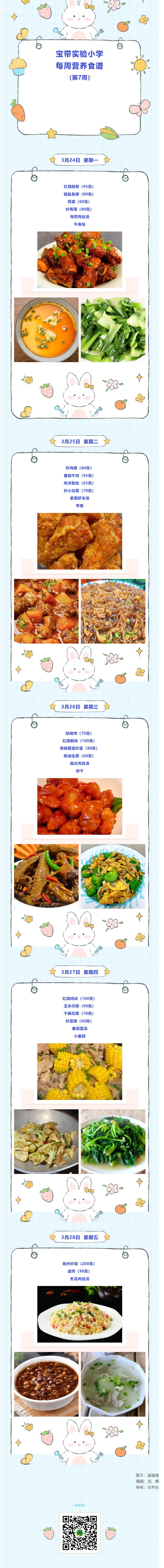 04【凌霄新聞臺】寶帶實驗小學每周營養(yǎng)食譜（第7周）